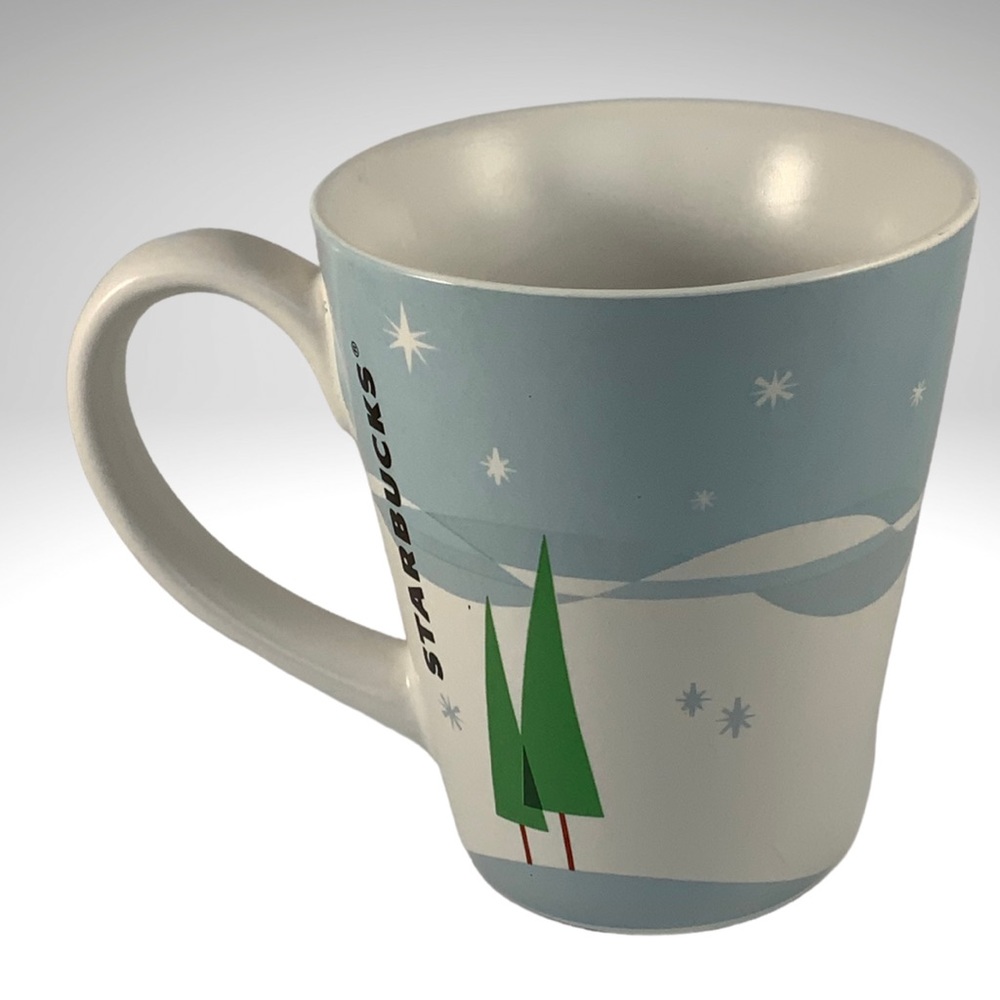 Starbucks Winter Scene Coffee Mug Circa 2011
